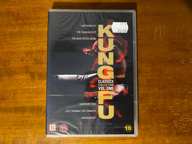Kung Fu Classics Vol One DVD
