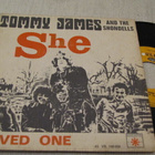 Tommy James & The Shondells She 7 45 Ranska 1970 - pikkukuva 1