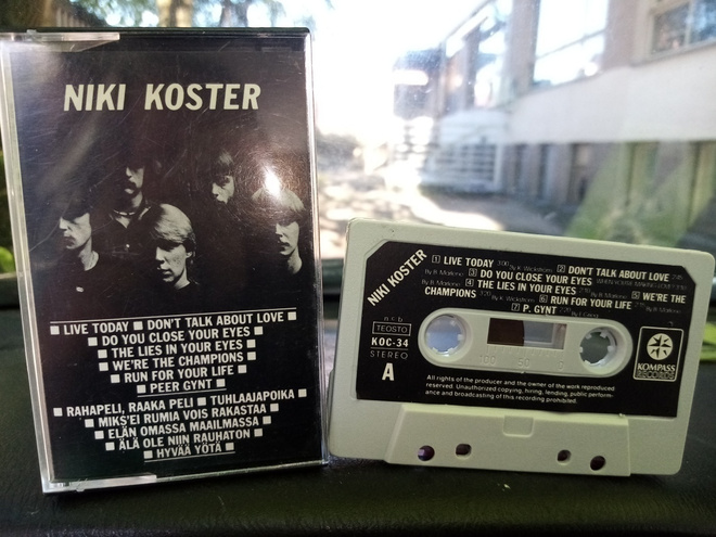 C-KASETTI NIKI KOSTER : 1 ( SIS POSTIKULU )