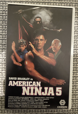 American Ninja 5 VHS