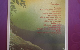 Anna aikaa... ajatelmakortti