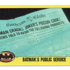 Purkkakuva BATMAN n:o 226 1989 BATMAN'S PUBLIC SERVICE - pikkukuva 1