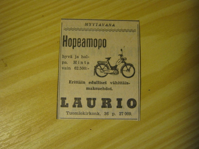 mainos Hopeamopo