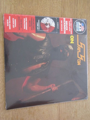 Samson Head on lp US 2024 splatter muoveissa Iron Maiden