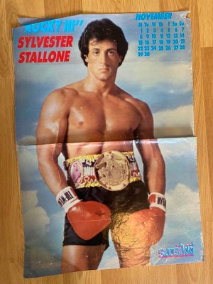 Sylvester Stallone Rocky juliste
