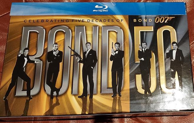 Bond 007 50 vuotias juhlajulkaisu 24 leffaa
