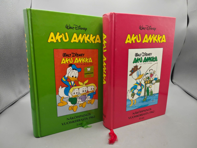 Aku Ankka - Näköispainos vuosikerrasta 1962 osat 1,2