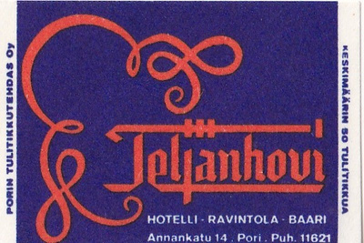 Pori, Teljänhovi Hotelli ravintola baari b528