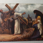 R. Leinweber pinx: Jeesus ristinsaatossa, p. 1923 - pikkukuva 1