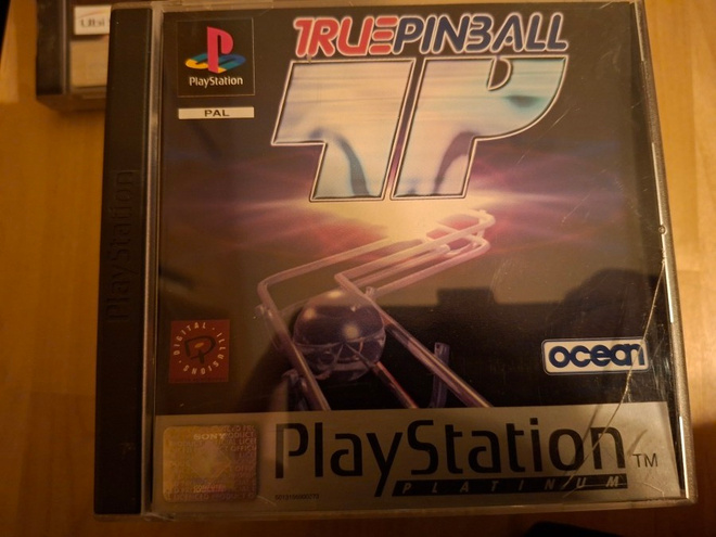 PS1 True Pinball CIB