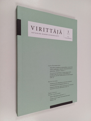 Virittäjä 1/2010