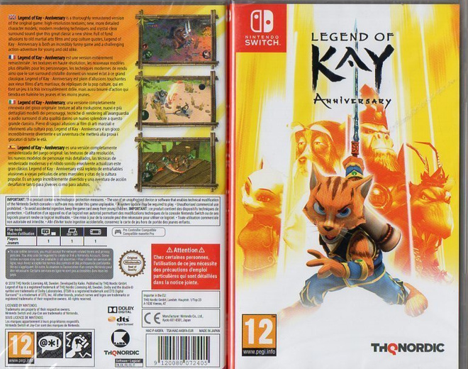 legend of kay	(82 046)	UUSI			NIN.SWITCH				anniversary		12