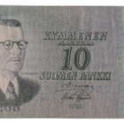 10 Markkaa 1963 ilman Litt A5414565 - pikkukuva 1