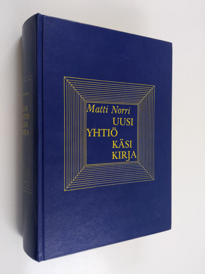 Matti Norri : Uusi yhtiökäsikirja