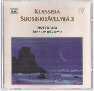 Klassisia suosikkisävelmiä 2 Notturno tunnelmasävelmiä