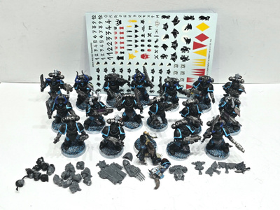 WH40K - 19kpl Space Wolves Grey Hunters [K190]