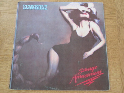 Scorpions Savage Amusement lp Venezuela 1988