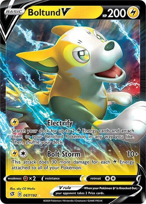 Boltund V 067/192 - Rebel Clash - EX