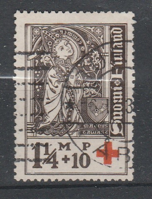 Suomi 1933, PR merkki 1,25mk+10p,  , leimattu