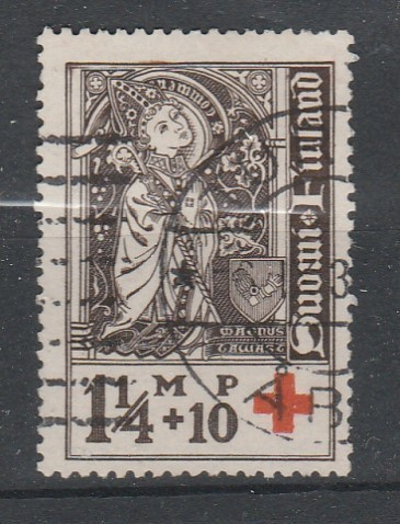 Suomi 1933, PR merkki 1,25mk+10p,  , leimattu