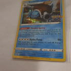 Blastoise #17 Pokemon Go RARE HOLOGRAPHIC card - pikkukuva 1