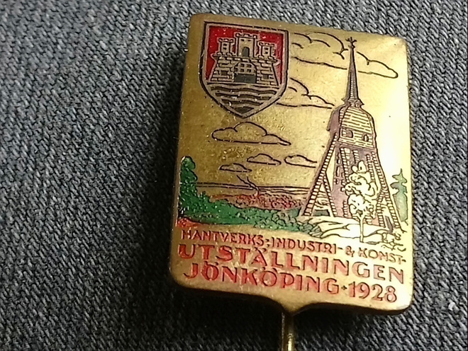 Vaakunalla varustettu matkailumerkki, Jönköping-1928