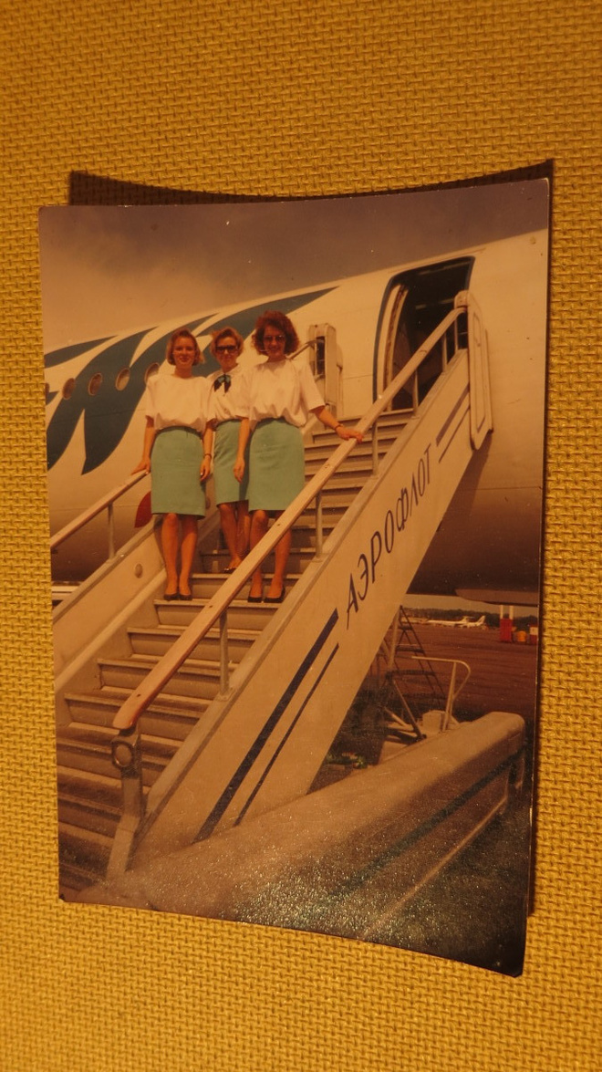 CCCP: Aeroflot värivalokuva 1980-luku