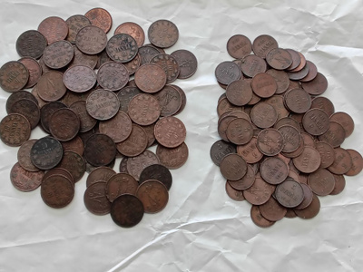 5. JA. 10. PENNIÄ. CU. 1800 -1900 1,5. KG