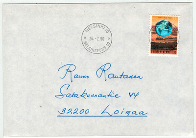 1990 hologrammi 1,90 mk loisto kuori