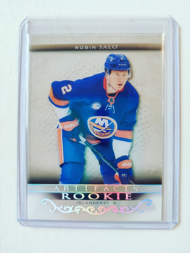 Robin Salo - 22-23 Artifacts Clear-Cut Acetate Rookie