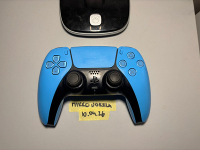 Sony DualSense PS5 -peliohjain, TMR-stickit, Starlight Blue