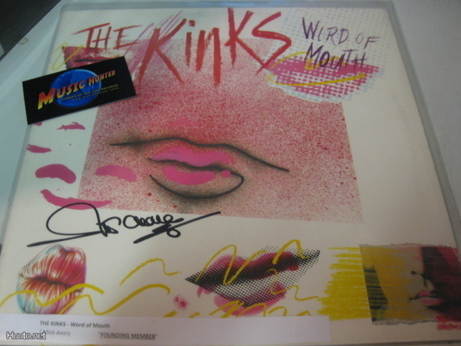 KINKS - WORD OF MOUTH LP MICK AVORYN NIMMARILLA!