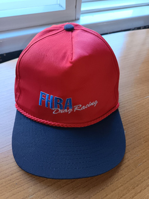 KÄYTTÄMÄTÖN FHRA Drag Racing vintage-lippis -90 luvulta