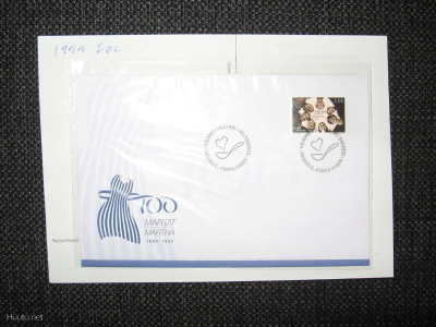 Suomi*Finland*FDC 15.3.1999 Martat 100 v.