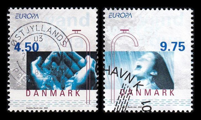 Tanska 1277-8 o Europa vesi (2001)