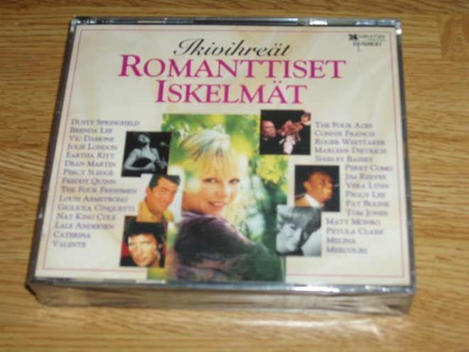 4 X CD Ikivihreät Romanttiset Iskelmät (Uusi)