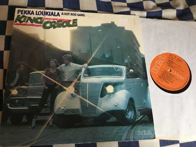 Pekka Loukiala & Hot Rod Gang King Creole RCA LP 1978