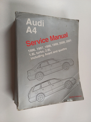 Bentley Publishers : Audi A4 - 1996, 1997, 1998, 1999, 20...