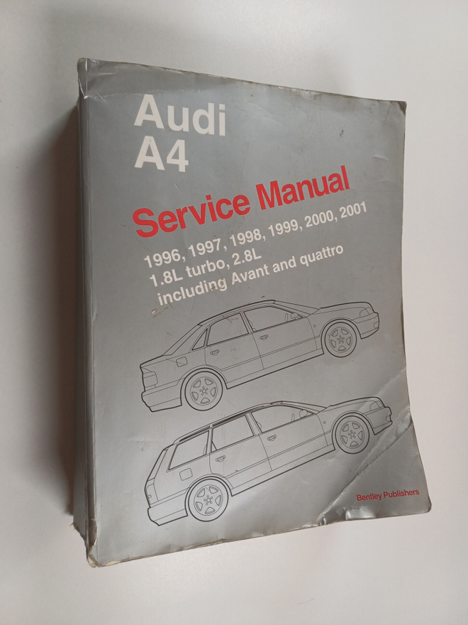 Bentley Publishers : Audi A4 - 1996, 1997, 1998, 1999, 20...