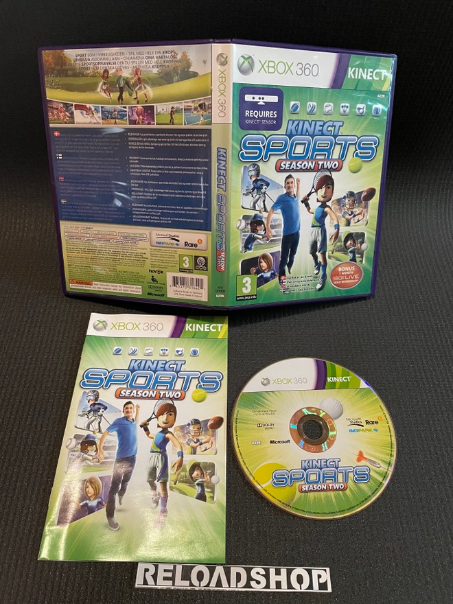 Kinect Sports Season Two - Nordic XBOX 360 CiB