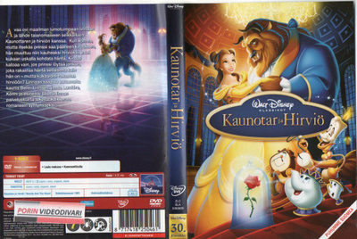 Kaunotar Ja Hirviö (58 962) k -FI- DVD suomik. 1991