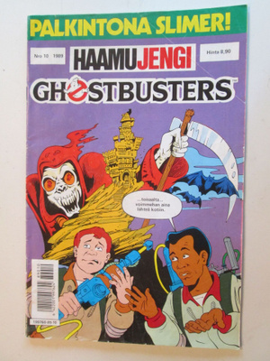 GHOSTBUSTERS HAAMUJENGI 10 / 1989 SARJAKUVALEHTI sis. kuva 3