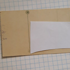 Wanha 11x7cm, Tonttu säikäyttää tytön,nyrkkiposti - pikkukuva 2