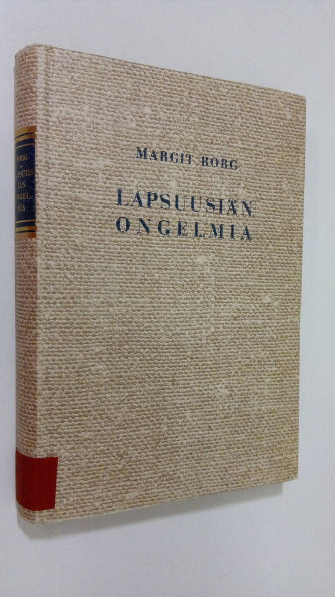 Margit Borg-Sundman : Lapsuusiän ongelmia