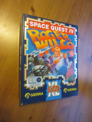 SIERRA: Space Quest IV (Kixx XL) 6. disketti puuttuu BIG BOX