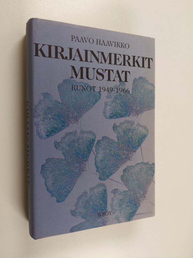 Paavo Haavikko : Kirjainmerkit mustat : runot 1949-1966