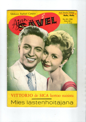 Ajan Sävel n:o 33 1958 Tanssimme kroolia. Raphael Campos.