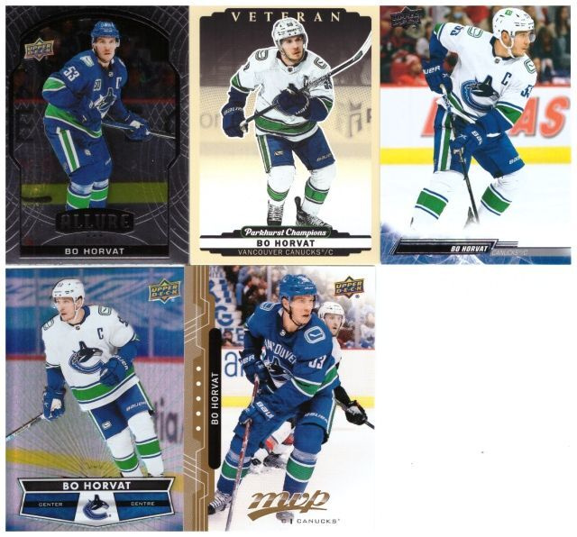 5 x BO HORVAT Vancouver Canucks
