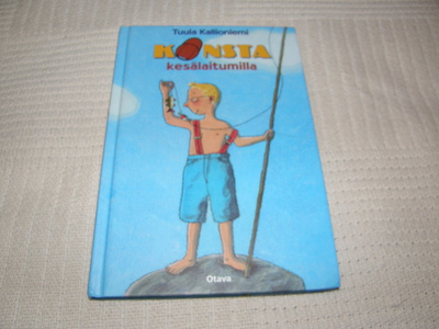 Tuula Kallioniemi Konsta kesälaitumilla