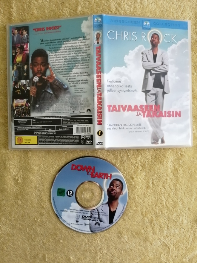 TAIVAISEEN JA TAKAISIN DVD